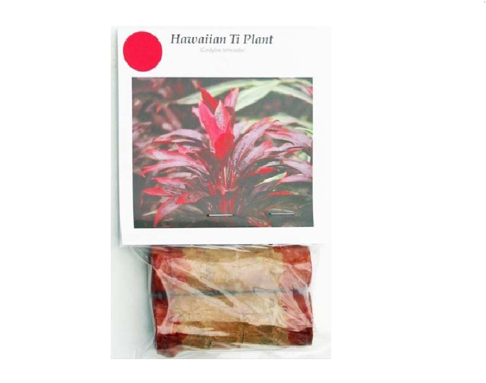 Red Ti Leaf Plant logs
